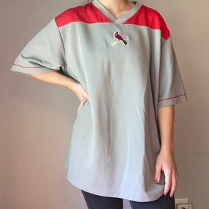 Gray + Red St. Louis Cardinals MLB Baseball Jersey